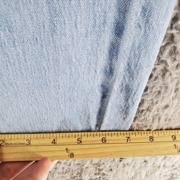 Old Navy Jeans Womens Size 6 Blue Mid-Rise Stretch Denim Classic Fit Straight - Picture 8 of 10